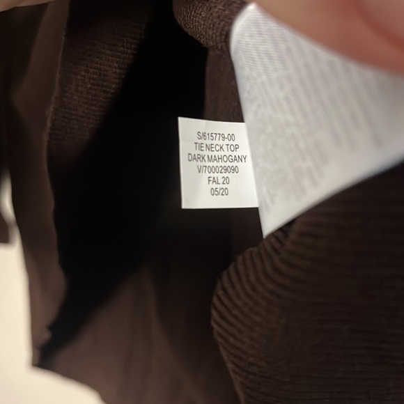 Banana Republic | Brown Sweater Tie Neck - Picture 4 of 4